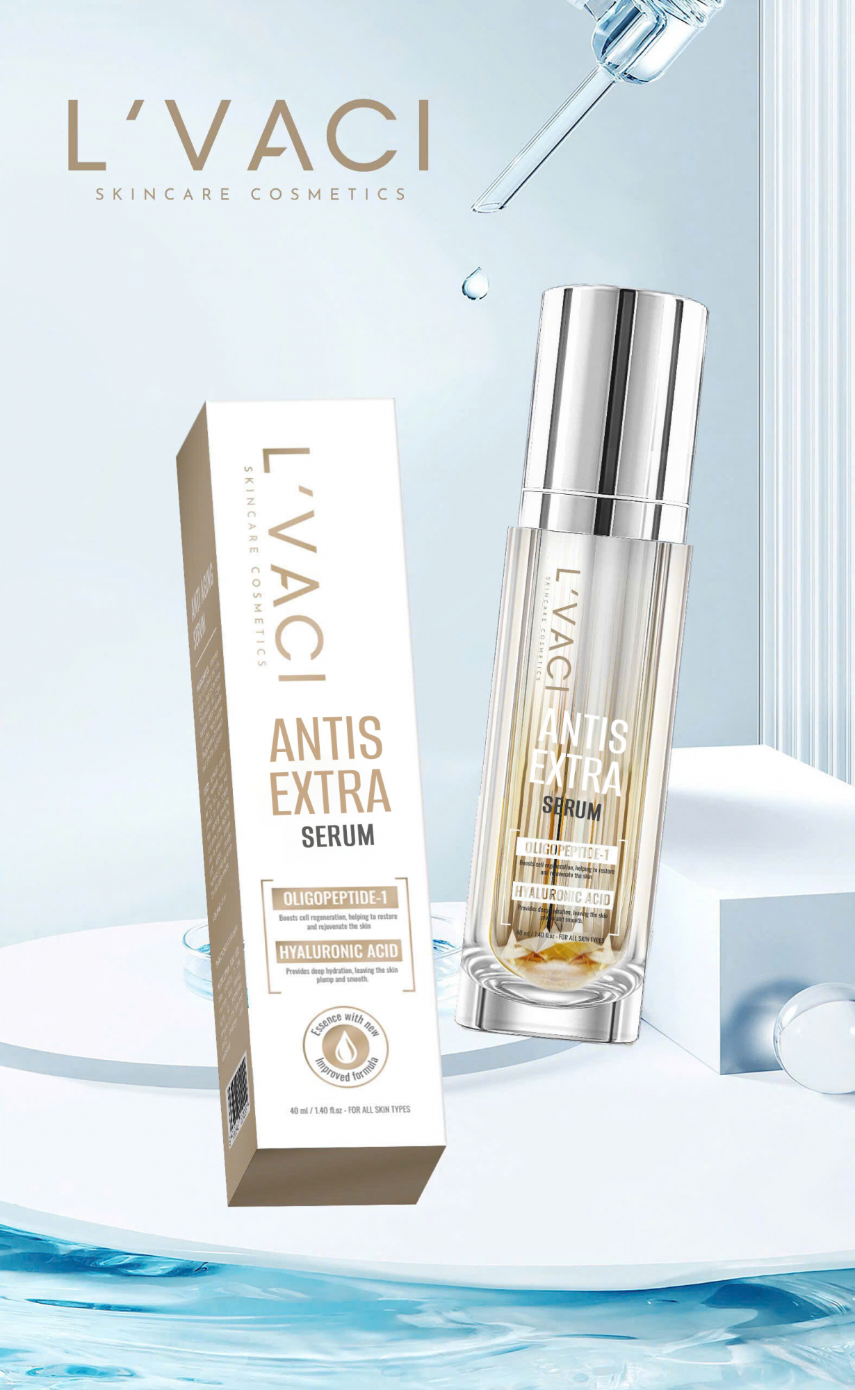 ANTIS EXTRA SERUM - SỮA DƯỠNG ẨM CHỐNG LÃO HÓA 40ml