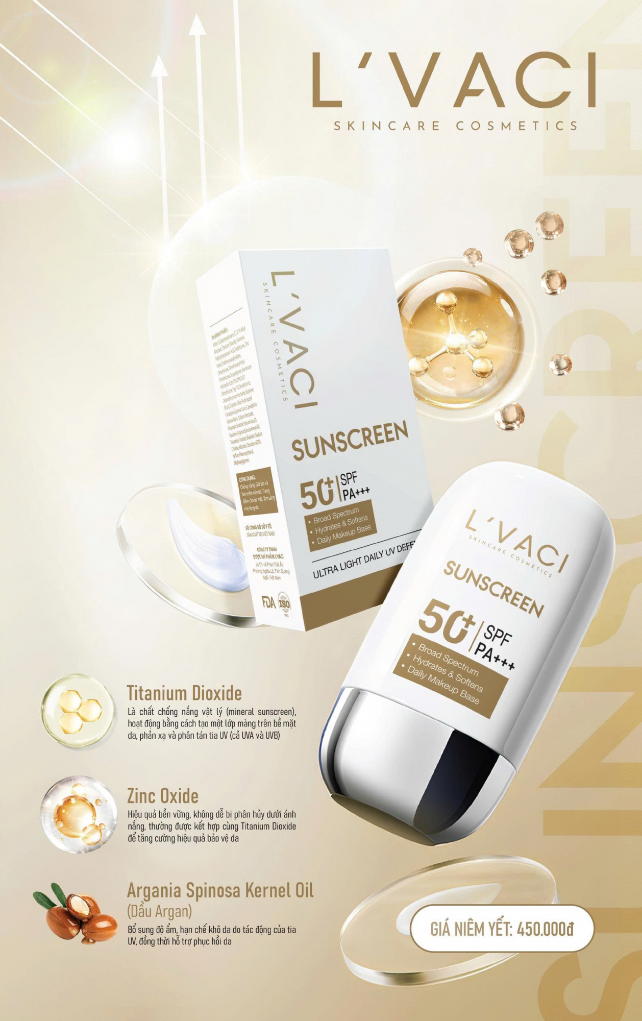 SUN SCREEN – KEM CHỐNG NẮNG 50ml